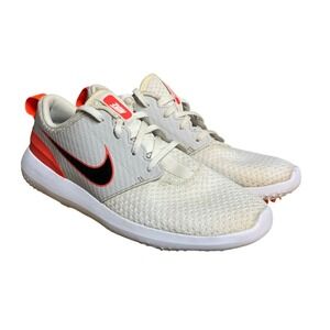 Nike Roshe G Jr Kids Golf Shoes Grey Crimson 909250-103 Size 7Y